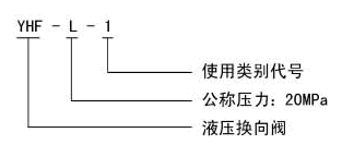 YHF型液压换向阀