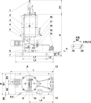 DRB-L型系列电动润滑泵