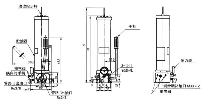 KGP-700L·S型电动补脂泵