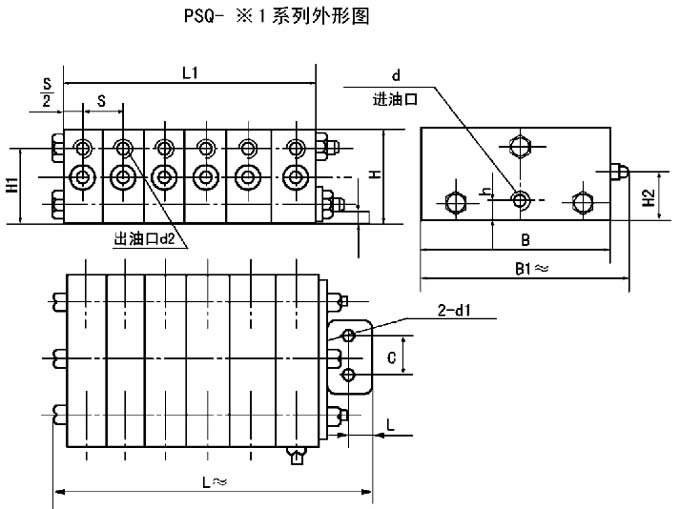 PSQ型片式给油器