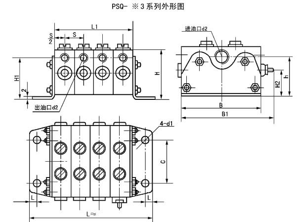 PSQ型片式给油器