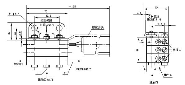 JPQ-K(ZP)系列递进式分配器 JPQ-K(ZP)系列递进式分配器
