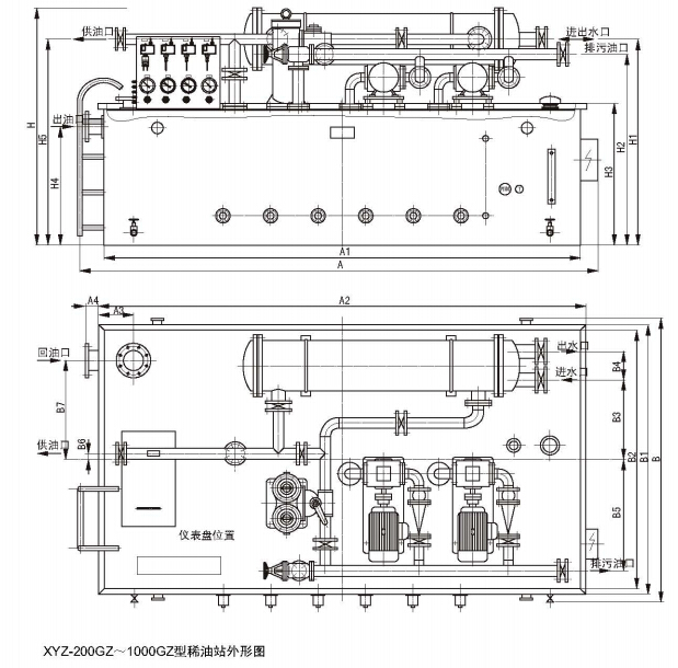 XYZ-GZ型整体式稀油站